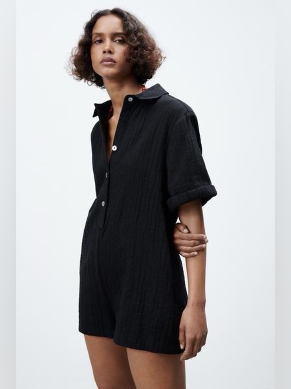 Zara Gauze Romper